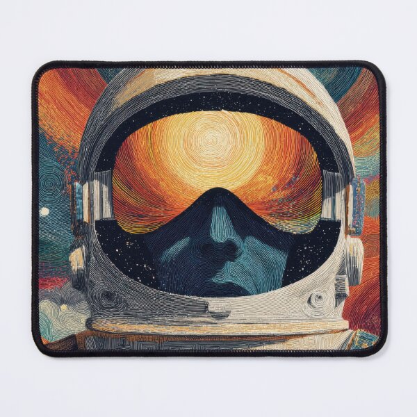 Item preview, Astronaut explores cosmic colors designed and sold by anytka.