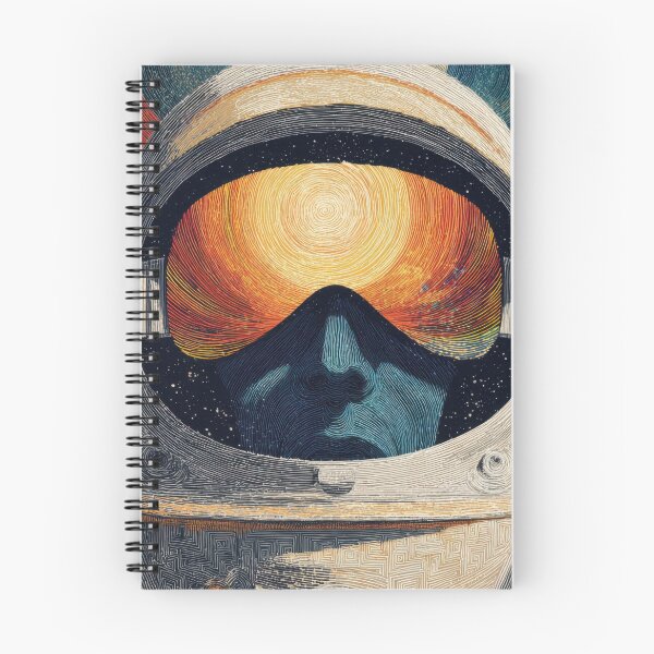 Item preview, Astronaut explores cosmic colors designed and sold by anytka.