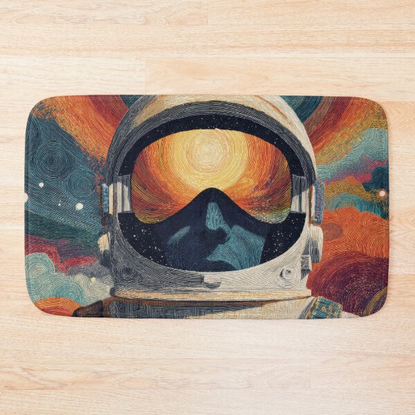 Item preview, Astronaut explores cosmic colors designed and sold by anytka.