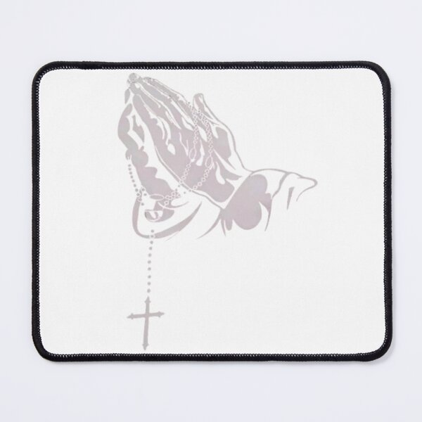 Item preview, Praying Hands with Cross Chain designed and sold by Pelikanu12.