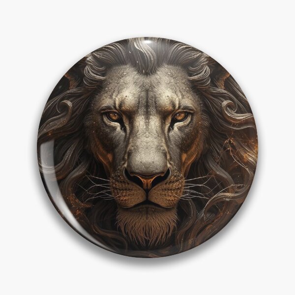 Item preview, Fire lion designed and sold by VelvetVivid Market.