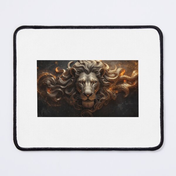 Item preview, Fire lion designed and sold by VelvetVivid Market.