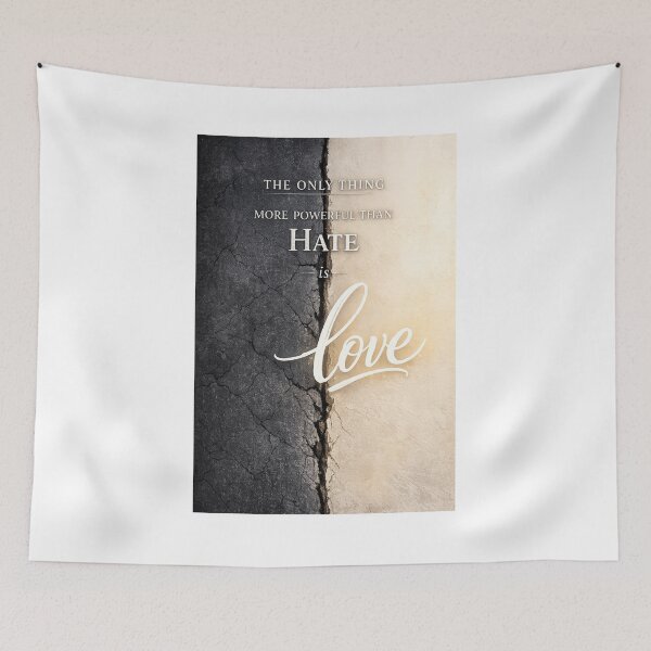 Item preview, The Only Thing More Powerful Than Hate is Love designed and sold by faridman.