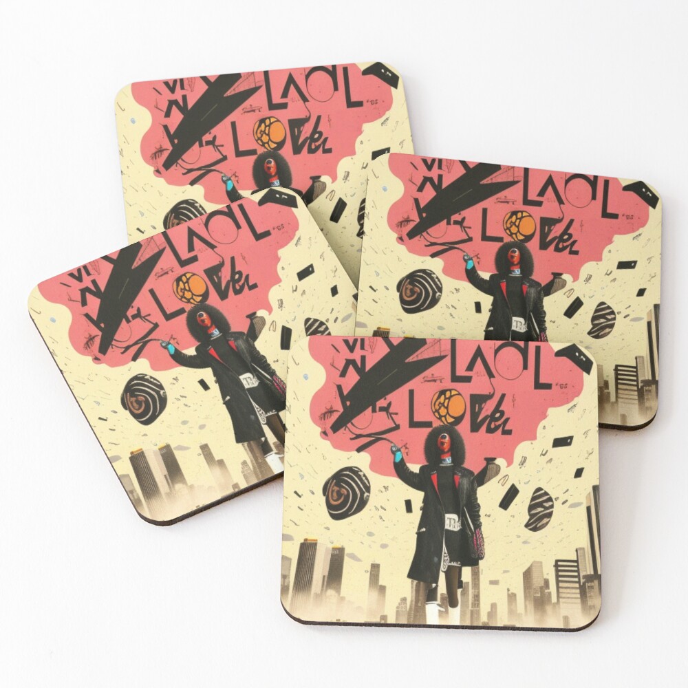 Item preview, Coasters (Set of 4) designed and sold by Roxbuc.