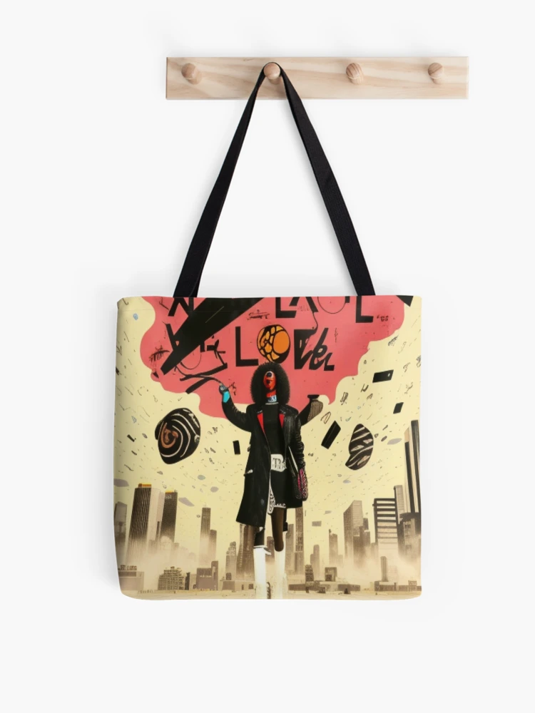 Thumbnail 1 of 2, Tote Bag, Syntax Error: She Rewrote the System designed and sold by R0X Designs .