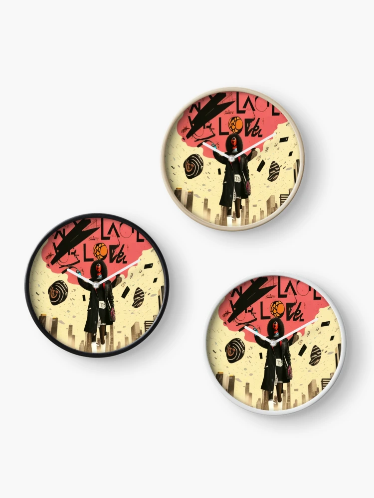 Thumbnail 3 of 4, Clock, Syntax Error: She Rewrote the System designed and sold by R0X Designs .