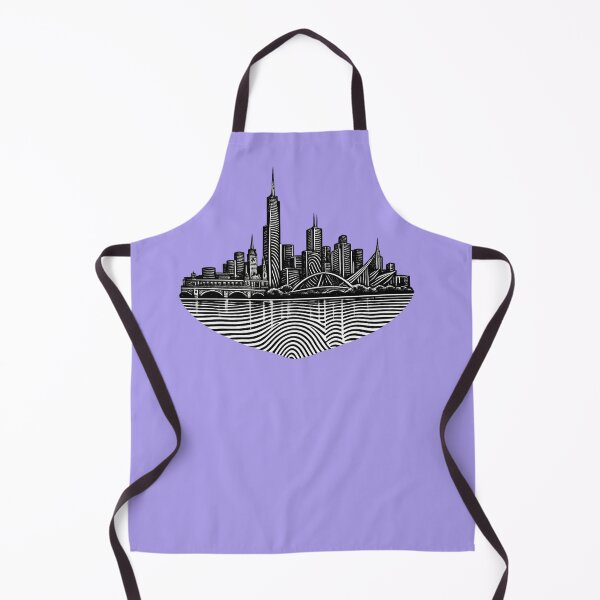 Item preview, Melbourne Fingerprint Skyline | Modern City Print | Minimalist Urban Art | City Identity Wall Art | City Prints Series designed and sold by Dream Circuit .