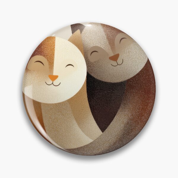 Item preview, Cats embracing warmly designed and sold by anytka.