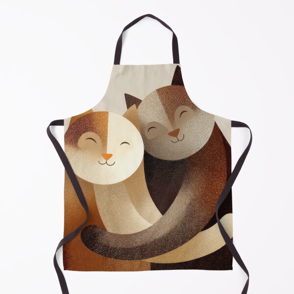 Item preview, Cats embracing warmly designed and sold by anytka.