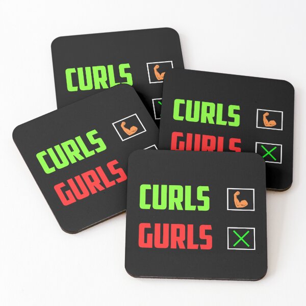 Item preview, Curls Not Gurls designed and sold by TheFineShirt.