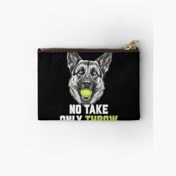 Item preview, Funny German Shepherd No Take Only Throw Tennis Ball Dog Meme designed and sold by MotivaChic.