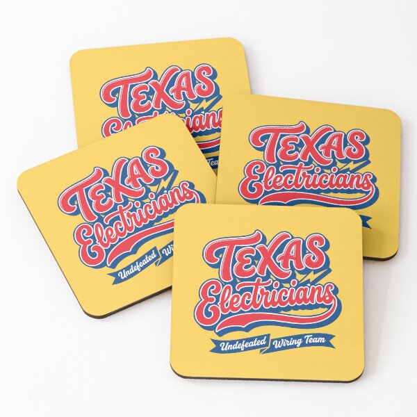 Item preview, Texas Electricians Undefeated Wiring Team - Funny Retro Sparky Gift designed and sold by Cozy-Old-Pub.