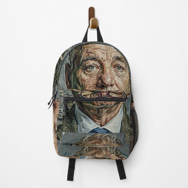 Item preview, The King of Deadpan: Bill Murray Spectacles Impasto Portrait designed and sold by Art's Diner.
