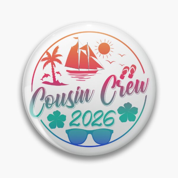 Item preview, Cousin Crew 2026 Nautical Sailboat Family Vacation Trip designed and sold by PixelWaveBD.