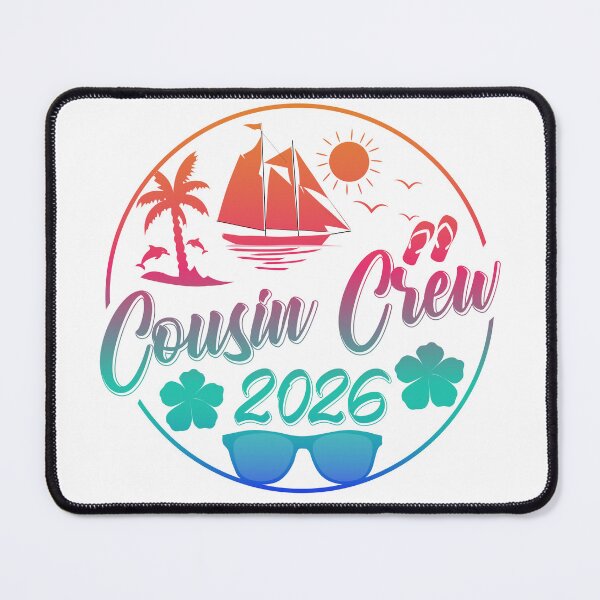 Item preview, Cousin Crew 2026 Nautical Sailboat Family Vacation Trip designed and sold by PixelWaveBD.