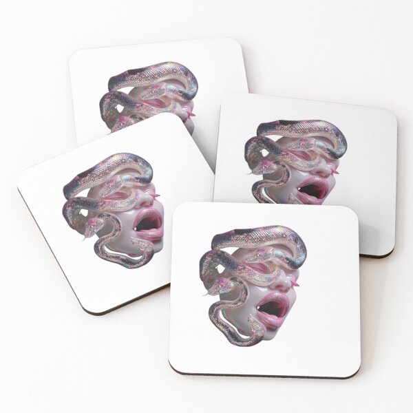 Item preview, Iridescent Medusa Glam Portrait designed and sold by Pelikanu12.