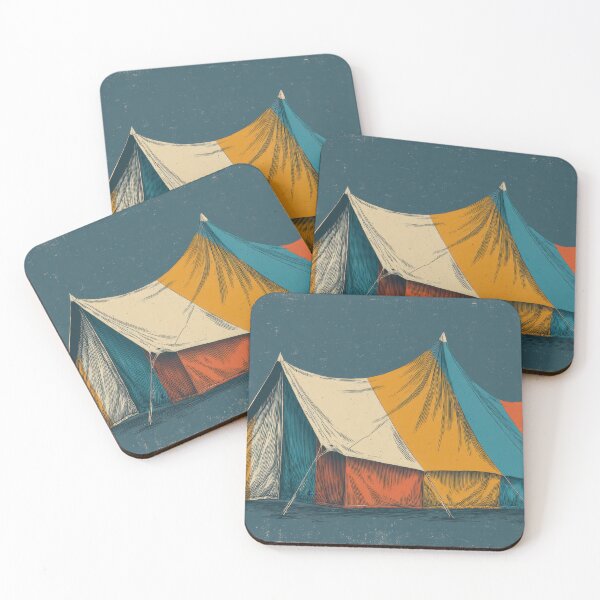 Item preview, Colorful tent stands in open area designed and sold by anytka.
