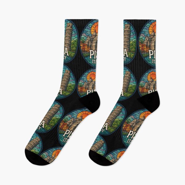 Item preview, Pisa Italy Stained Glass Travel designed and sold by TomFrontierArt.