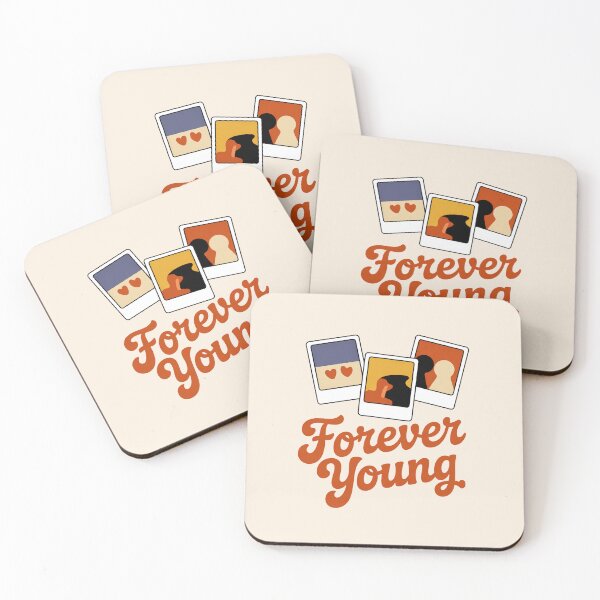 Item preview, Forever Young Retro Polaroid Aesthetic designed and sold by Meivelle.