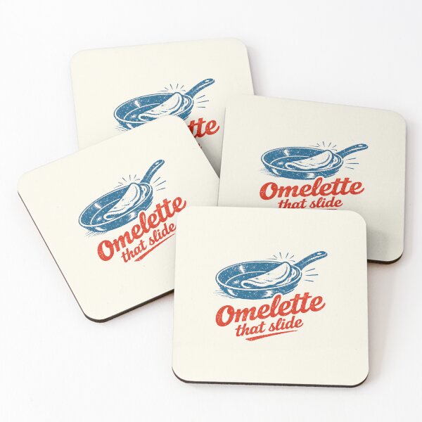 Item preview, Funny Wordplay Omelette That Slide Funny Breakfast designed and sold by DemureArtsy.