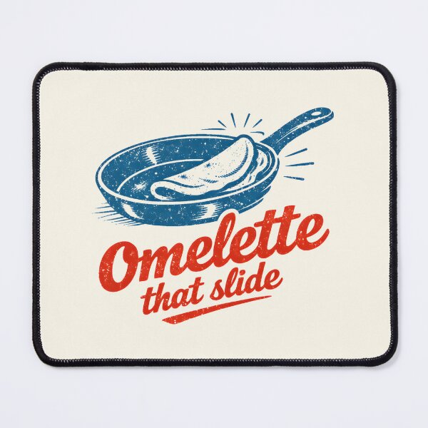 Item preview, Funny Wordplay Omelette That Slide Funny Breakfast designed and sold by DemureArtsy.