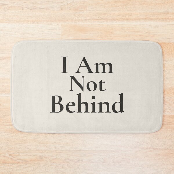 Item preview, I Am Not Behind – Motivational Wall Art Print, Comparison Anxiety Quote, Mental Health Decor, Late Bloomer Affirmation designed and sold by The Sober Art.