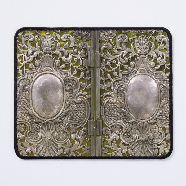 Item preview, Silver & velvet antique book cover, Netherlands c1705 designed and sold by Classical Weasel.