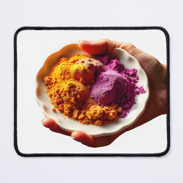 Item preview, Holi Tradition – Orange & Purple Powder Mix designed and sold by Teewave-Ashish.