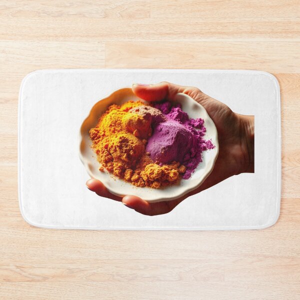 Item preview, Holi Tradition – Orange & Purple Powder Mix designed and sold by Teewave-Ashish.