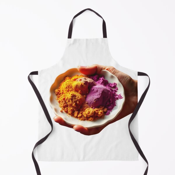 Item preview, Holi Tradition – Orange & Purple Powder Mix designed and sold by Teewave-Ashish.
