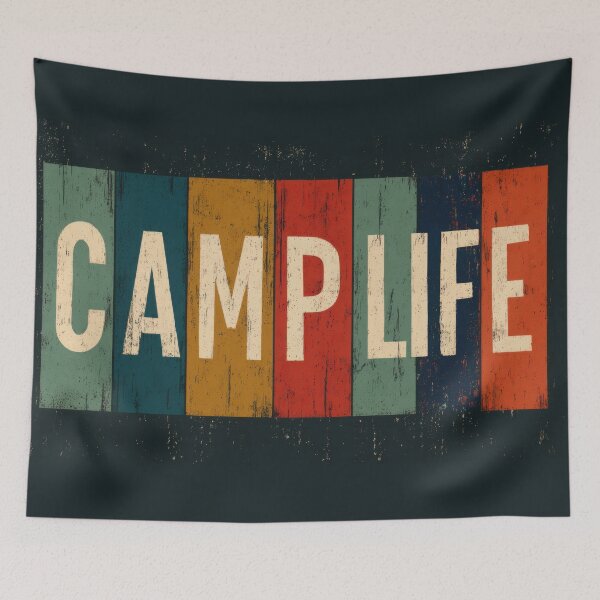 Item preview, Camp life in the great outdoors designed and sold by anytka.
