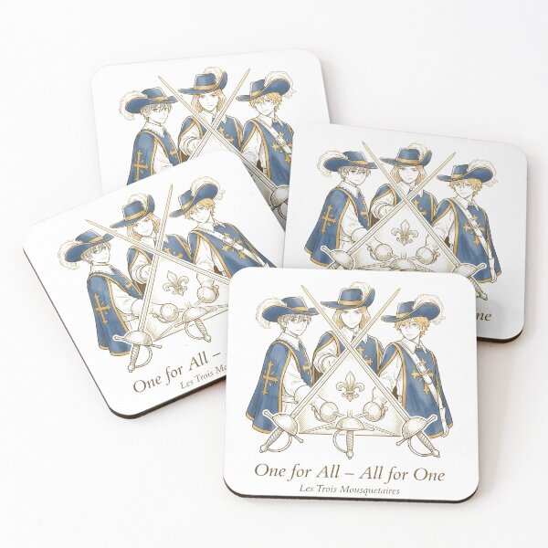 Item preview, Three Musketeers Anime Emblem – All for One designed and sold by VoidAnimeStudio.