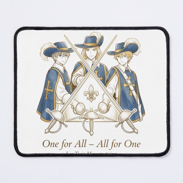 Item preview, Three Musketeers Anime Emblem – All for One designed and sold by VoidAnimeStudio.