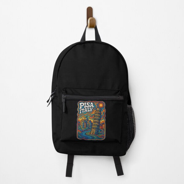 Item preview, Pisa Italy Psychedelic Trippy Art Travel designed and sold by TomFrontierArt.