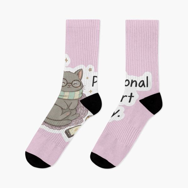 Item preview, Professional Comfort Buddy Cat Sticker - Cozy Hygge Aesthetic & Self-Care Gift designed and sold by Ishqkidua.