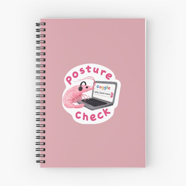 Item preview, Posture Check Pink Shrimp Meme designed and sold by WickedStarlet.