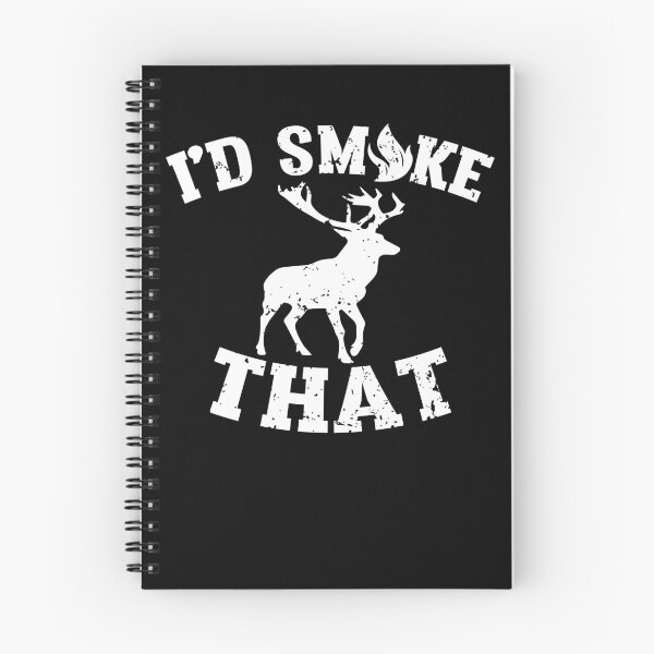 Item preview, Funny Distressed I'd Smoke That Buck Deer Shirt Gear designed and sold by DynamicDesign.