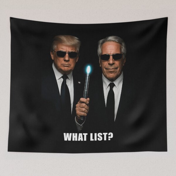 Item preview, What List Donald Trump With Jeffrey Epstein designed and sold by BoostedandBroke.