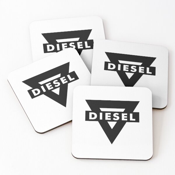 Item preview, Vintage Conoco Diesel emblem - powerful diesel allegiance!  Black print designed and sold by retropetrol.