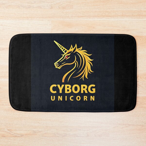 Item preview, Cyborg Unicorn Small Logo designed and sold by CyborgUnicornAU.