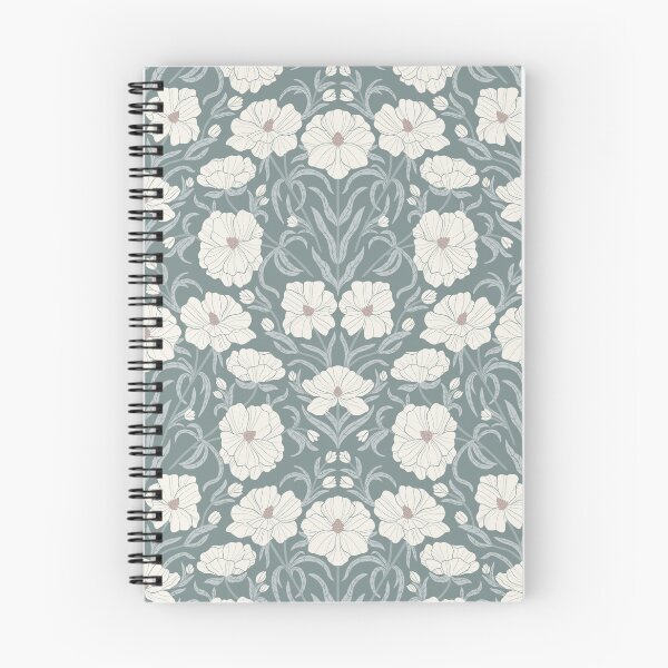 Item preview, Green Retro Boho flowers - cottagecore peonies - Pastel Floral designed and sold by sorbetedelimon.