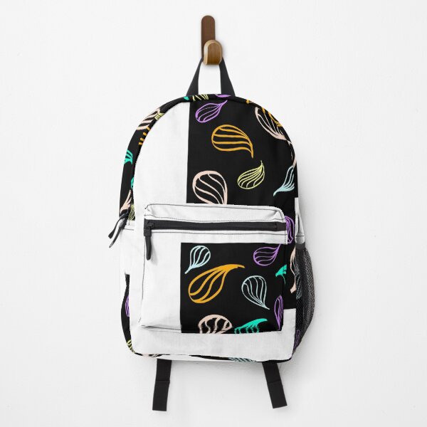Item preview, Black background with colourful drops designed and sold by WendyLeontien.