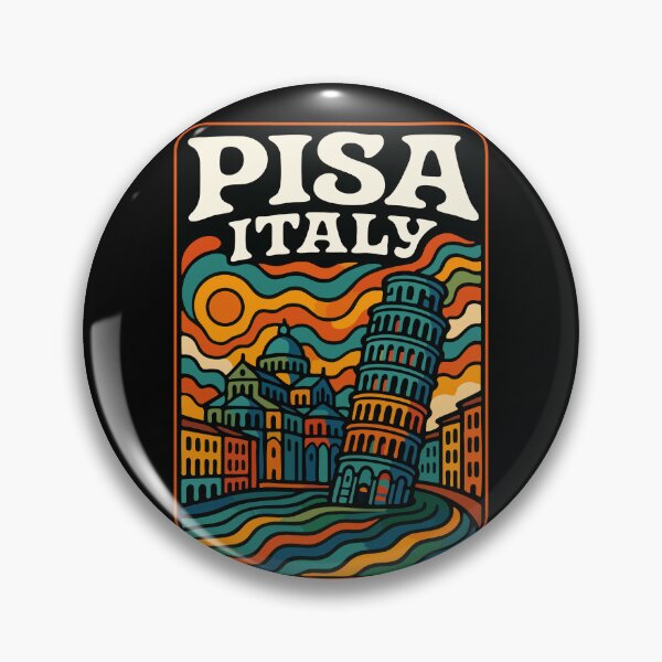 Item preview, Pisa Italy Trippy Art designed and sold by TomFrontierArt.