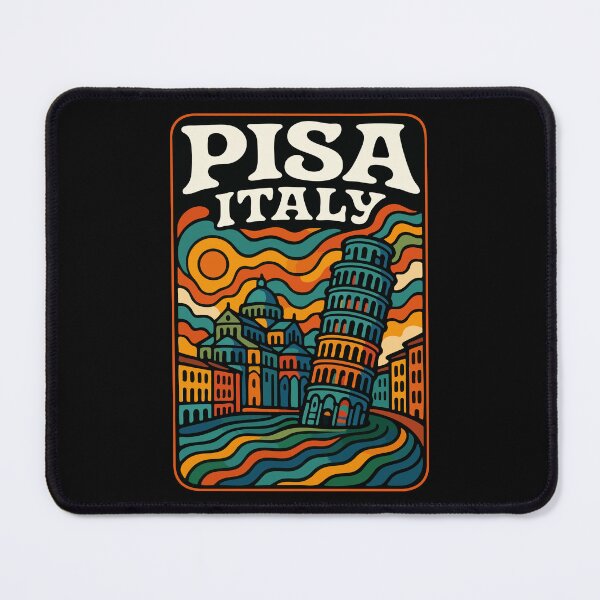 Item preview, Pisa Italy Trippy Art designed and sold by TomFrontierArt.