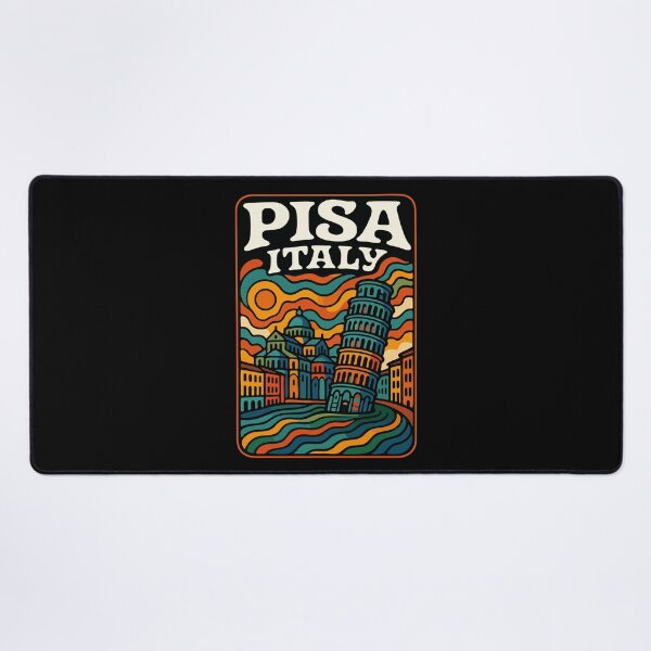 Item preview, Pisa Italy Trippy Art designed and sold by TomFrontierArt.