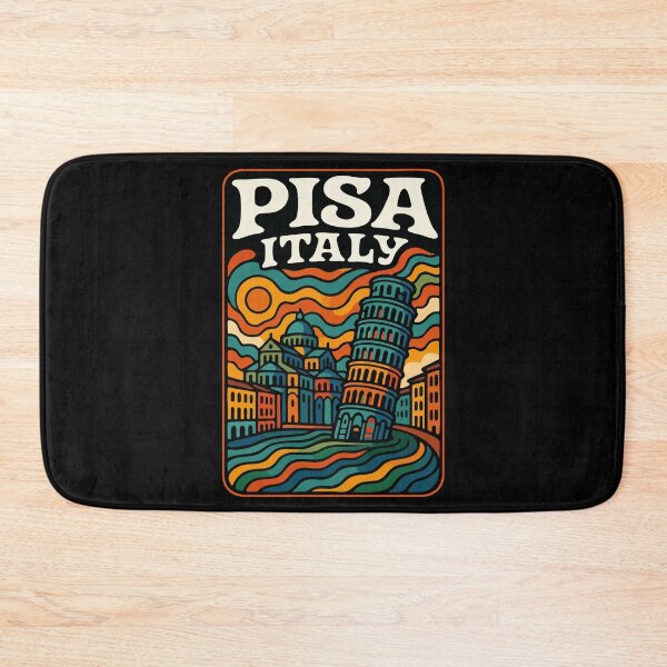 Item preview, Pisa Italy Trippy Art designed and sold by TomFrontierArt.