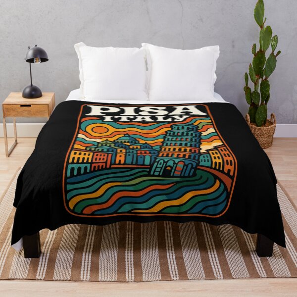 Item preview, Pisa Italy Trippy Art designed and sold by TomFrontierArt.