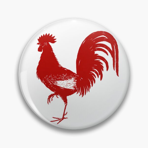 Item preview, Rooster Silhouette Vintage Vector Illustration Farm Chicken Design for Rustic Decor and Country Living Lovers designed and sold by RickE.