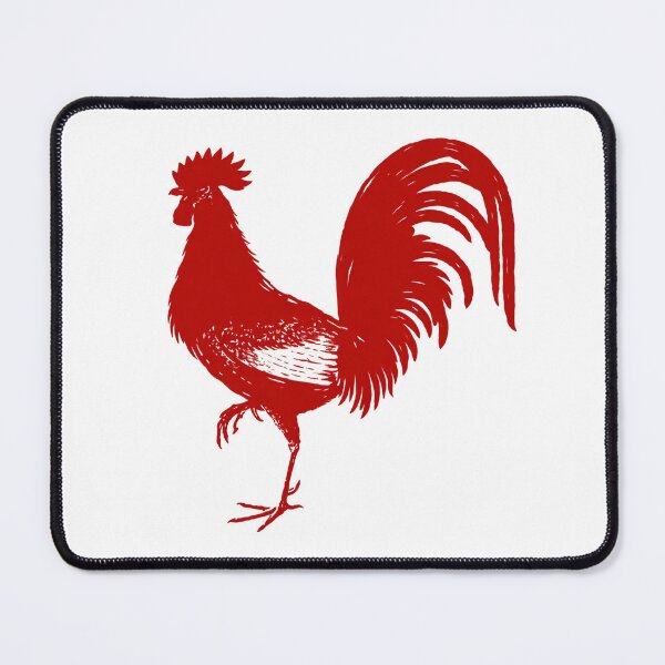 Item preview, Rooster Silhouette Vintage Vector Illustration Farm Chicken Design for Rustic Decor and Country Living Lovers designed and sold by RickE.