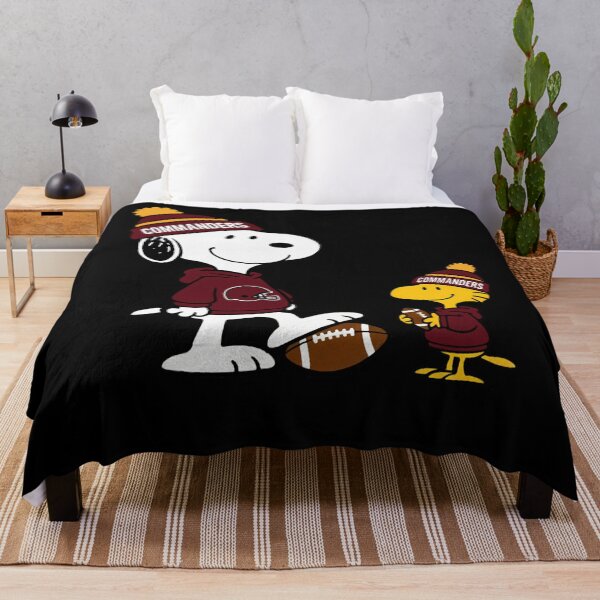 Item preview, Washington Commanders - Snoopy &amp; Woodstock Football Style M019  designed and sold by Maroddi.